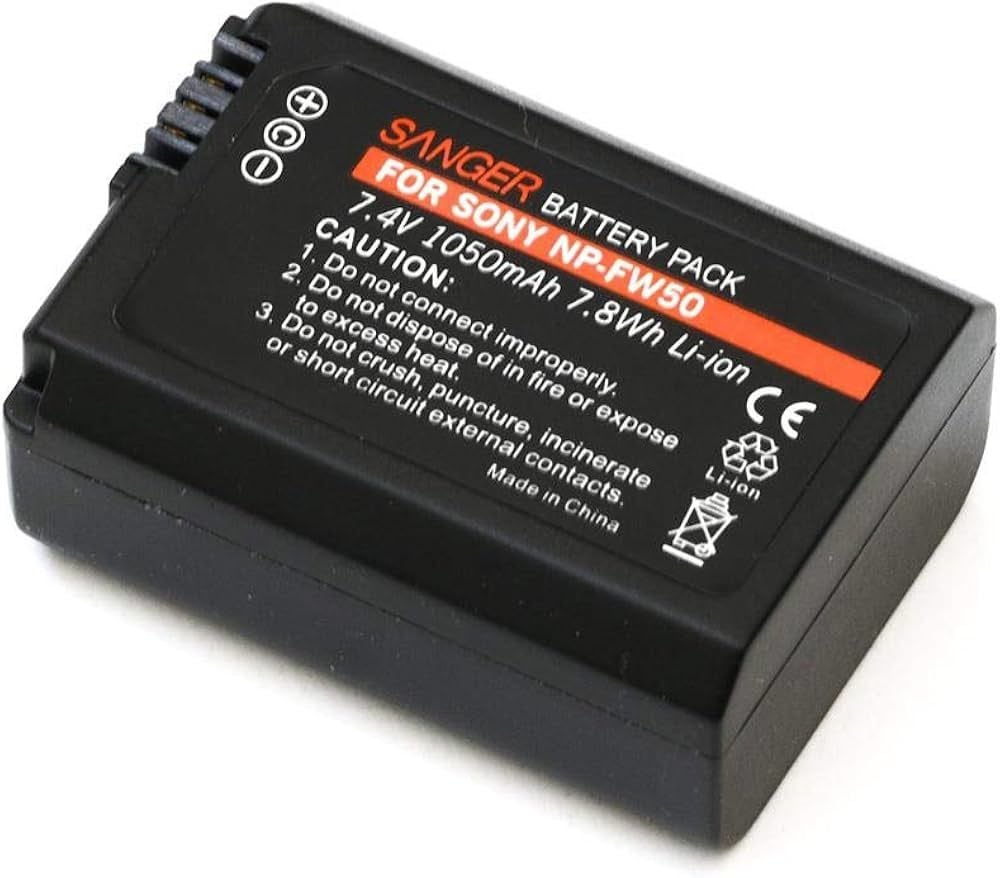 NP-FW50 Sony Fotoğraf Makinesi Batarya