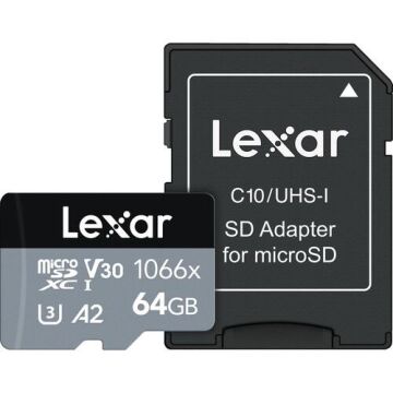 64GB 1066x UHS-I microSDXC Hafıza Kartı