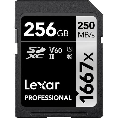 Professional 256GB 1667x SDXC UHS-II SD Hafıza Kartı