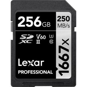 Professional 256GB 1667x SDXC UHS-II SD Hafıza Kartı