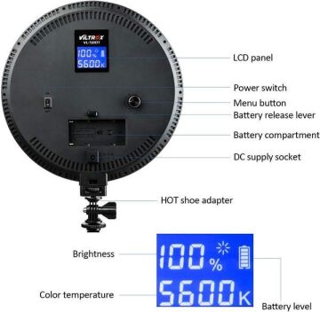 VL-500T LED Işık Paneli