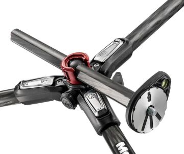 MT190CXPRO4 190 CF 4-S Horiz Col Tripod Kit