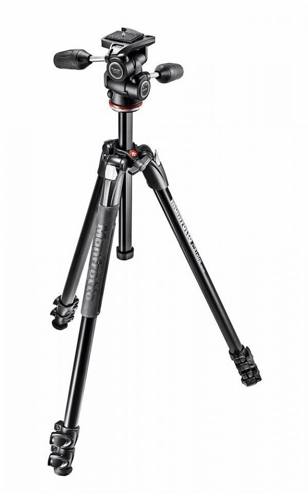 MK290XTA3-3W 3 Yönlü Başlığa Sahip Tripod Kiti