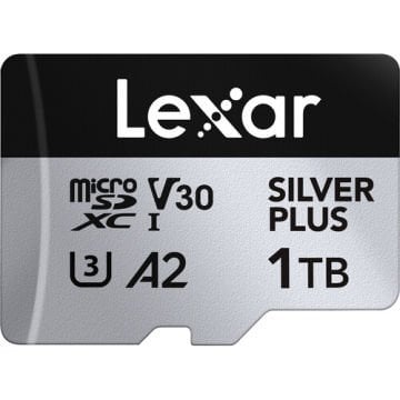 1TB 205 mb/s Silver Plus Serisi Micro SD Hafıza Kartı