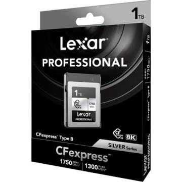 1TB 1750 mb/s Silver Serisi CF Express Type B Hafıza Kartı