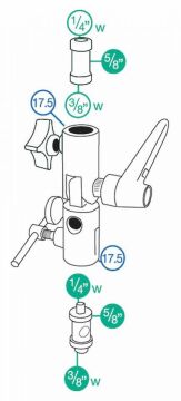 MA 026 Swiveling Adaptor
