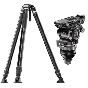 TVC16575R7 Pineta Lite & CB7 Cedar & Ground-Spreader Karbon Fiber Tripod Kit