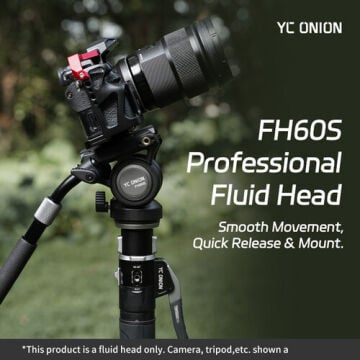 MQP16260S Pineta Pro Karbon Fiber & FH60S Video Fluid Kafa Monopod Kit