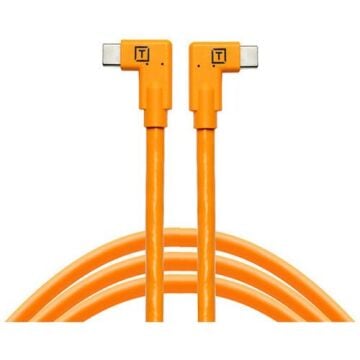 Tether Tools TetherPro USB-C to USB-C İki Dik Açılı 4.6m Bağlantı Kablosu