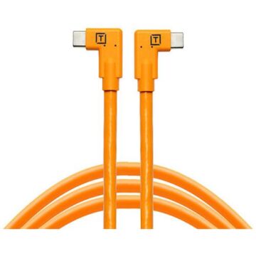 Tether Tools TetherPro USB-C to USB-C İki Dik Açılı 4.6m Bağlantı Kablosu