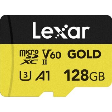 Lexar Gold Serisi 128GB UHS-II Micro SDXC Hafıza Kartı
