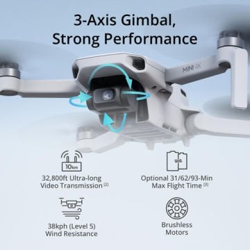 Mini 4K Fly More Combo