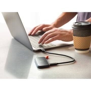 2TB SDSSDE30-2T00-G26 800 mb/s Taşınabilir SSD Harddisk