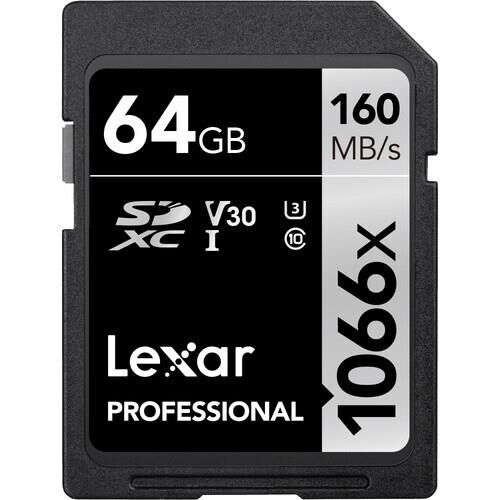Professional 64GB 1066x SDXC UHS-I SD Hafıza Kartı