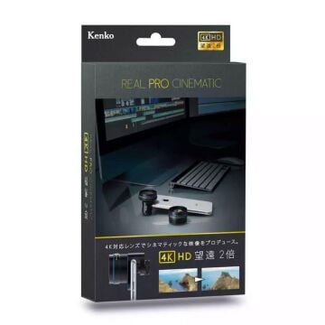 Real Pro Sinematik 4K HD Tele 2x Lens