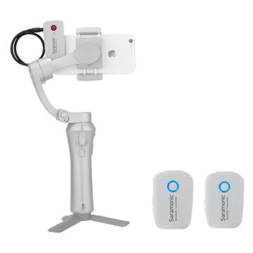 Blink 500 B2W (TXW+TXW+RXW) Beyaz Kablosuz Yaka Mikrofonu