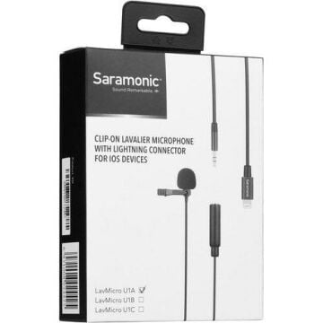 LavMicro U1A iPhone/iPad İçin Yaka Mikrofonu