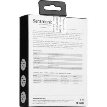 LavMicro U1A iPhone/iPad İçin Yaka Mikrofonu