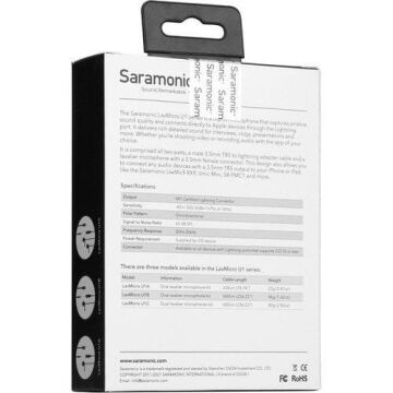 LavMicro U1A iPhone/iPad İçin Yaka Mikrofonu