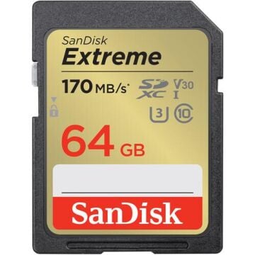 64GB Extreme SDXC UHS-I SD Hafıza Kartı