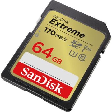 64GB Extreme SDXC UHS-I SD Hafıza Kartı