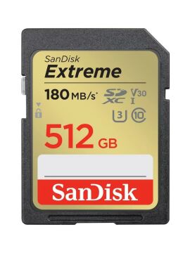 512GB Extreme SDXC UHS-I SD Hafıza Kartı