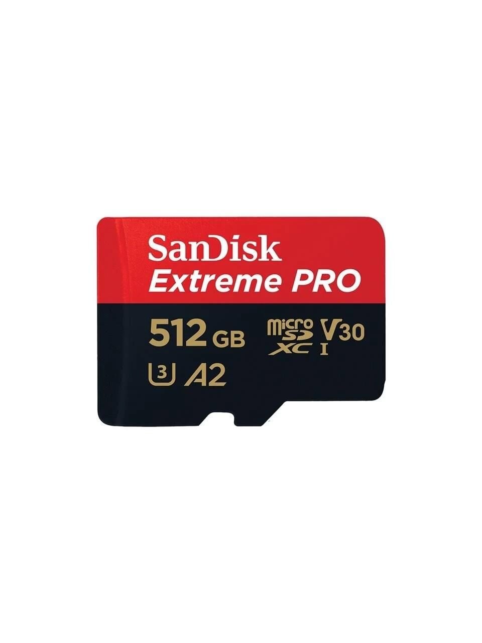 512GB Extreme Pro UHS-I MicroSDXC Hafıza Kartı