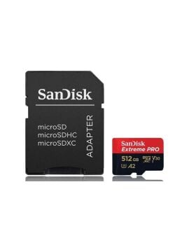 512GB Extreme Pro UHS-I MicroSDXC Hafıza Kartı