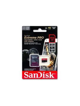 512GB Extreme Pro UHS-I MicroSDXC Hafıza Kartı