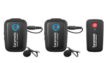 Blink 500 B2 (TX+TX+RX) Kablosuz Yaka Mikrofon Sistemi