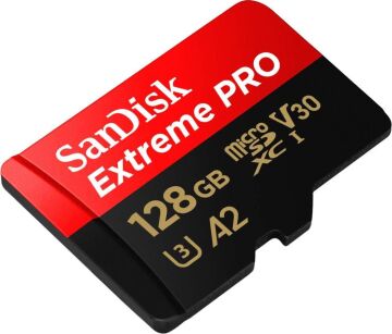 128GB Extreme Pro UHS-I MicroSDXC Hafıza Kartı