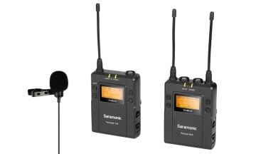 UW-Mic9 Kit 1(RX9+TX9) Kablosuz Yaka Mikrofonu Kiti