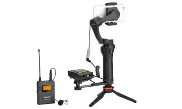 UW-Mic9 Kit 1(RX9+TX9) Kablosuz Yaka Mikrofonu Kiti