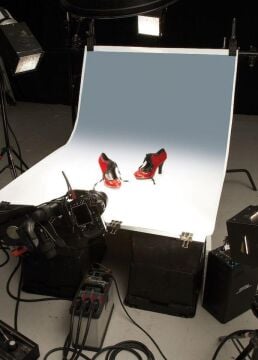 Colorgrad 303 110x170 White&Grey PVC Fon